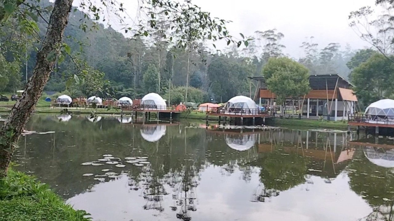 Objek wisata Rancaupas di Bandung