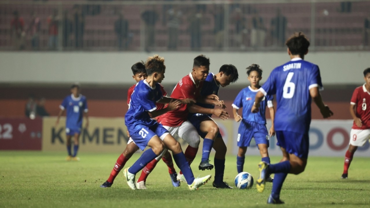 Timnas U-16 vs Filipina