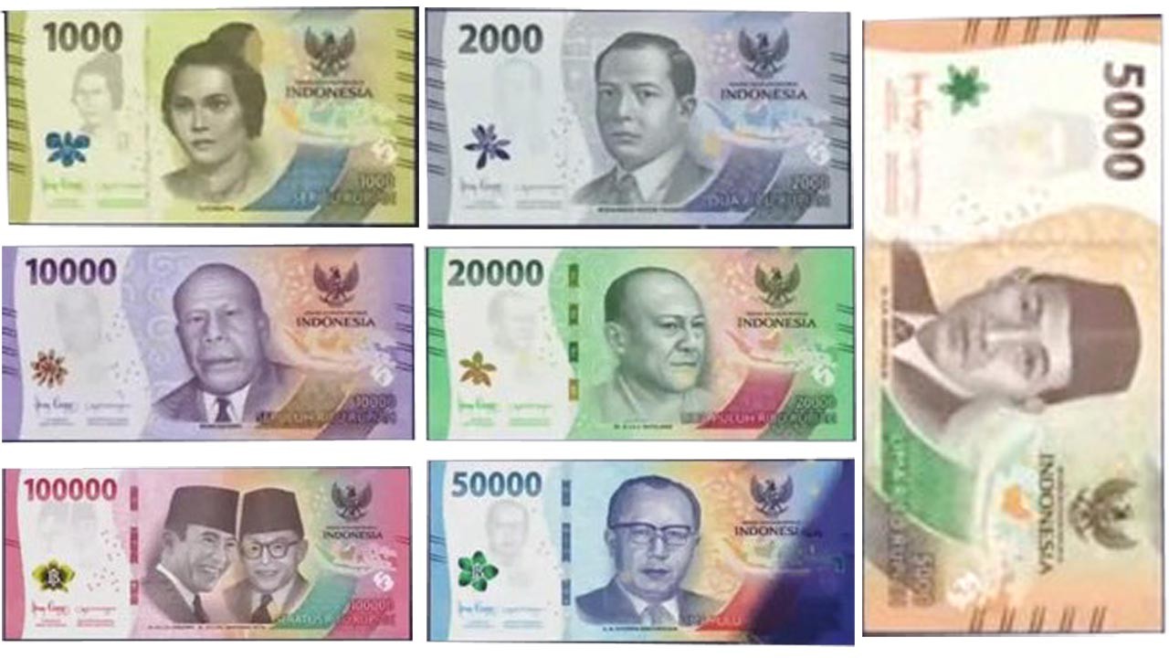 Uang Rupiah Kertas Baru Ist