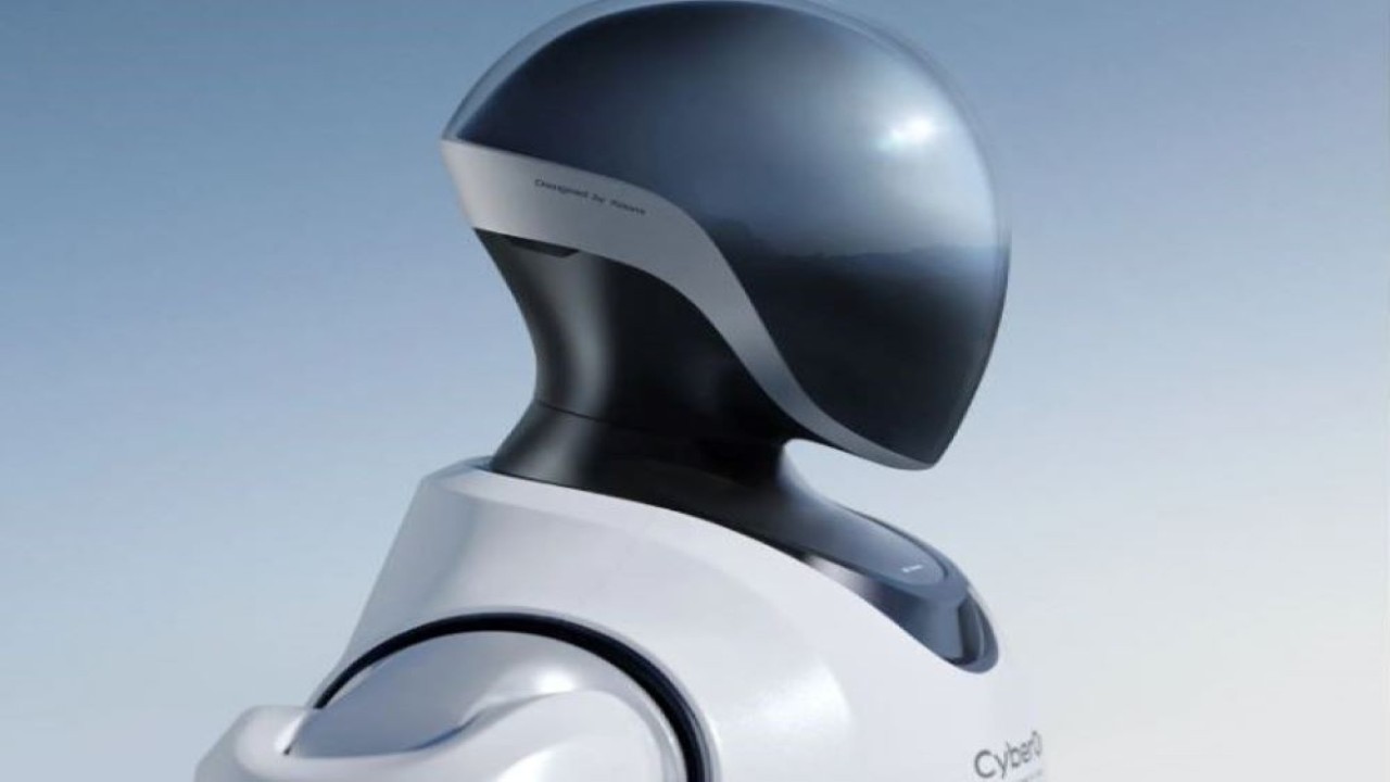 CyberOne dari Xiaomi adalah robot bionik humanoid skala penuh dengan tinggi 177 cm dan berat 52 kg. (Gizmochina)