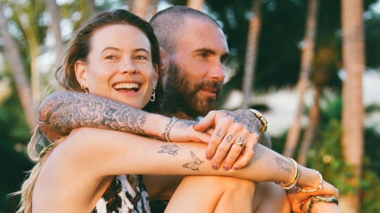 Adam Levine dan Behati Prinsloo/Instagram