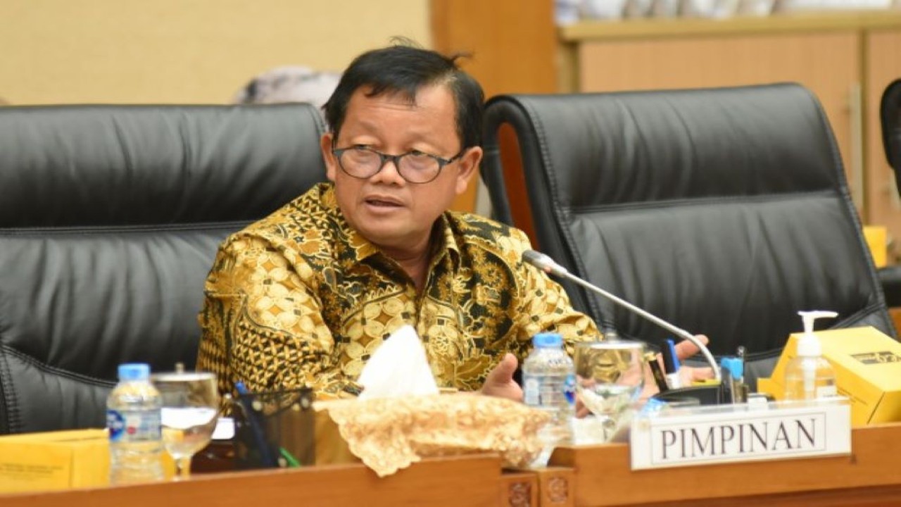 Ketua Komisi VII DPR RI Sugeng Suparwoto. (Oji/nvl)
