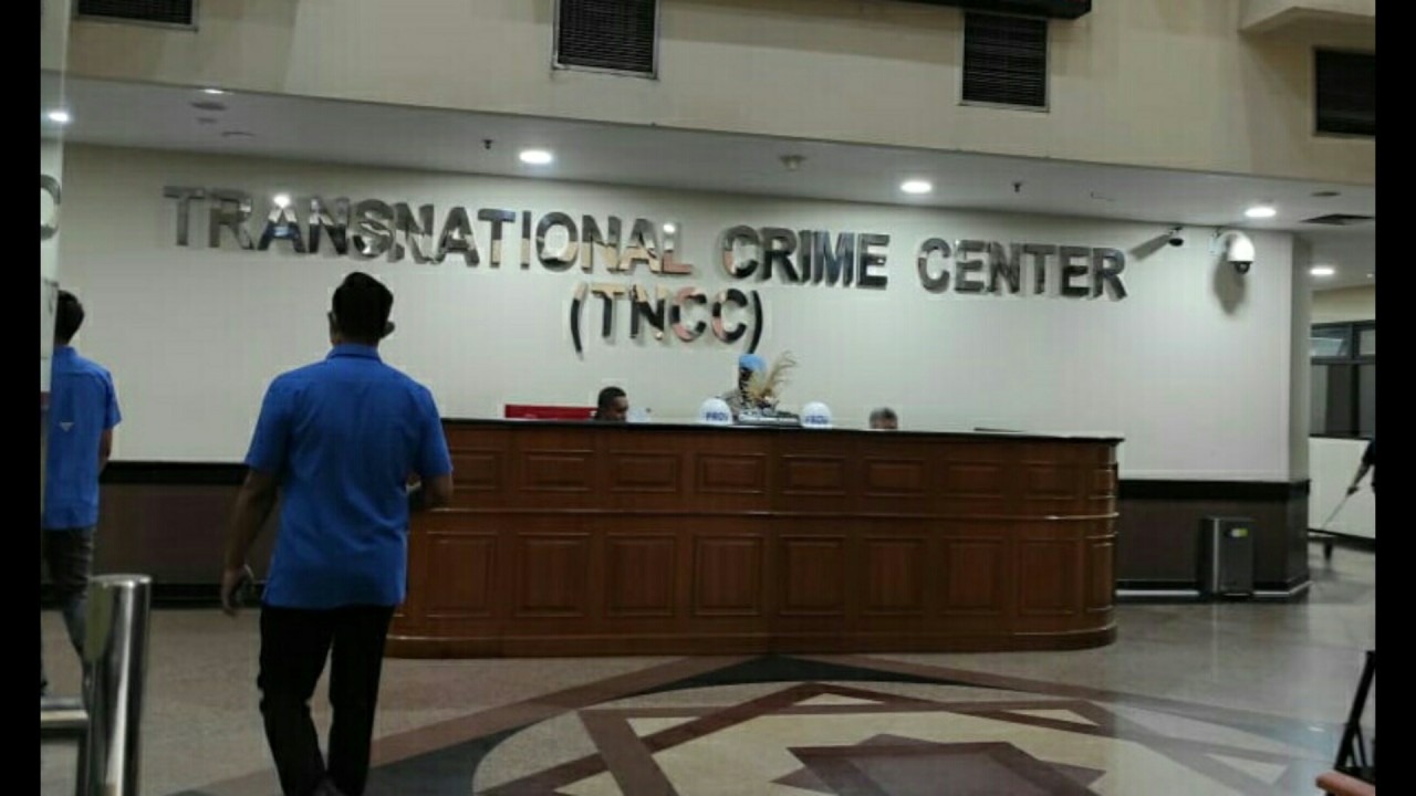 Gedung TNCC, lokasi digelarnya sidang etik Kombes Agus Nurpatria.