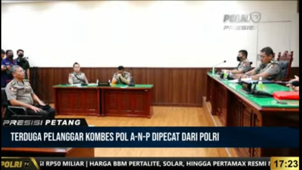 Sidang etik kasus Sambo.