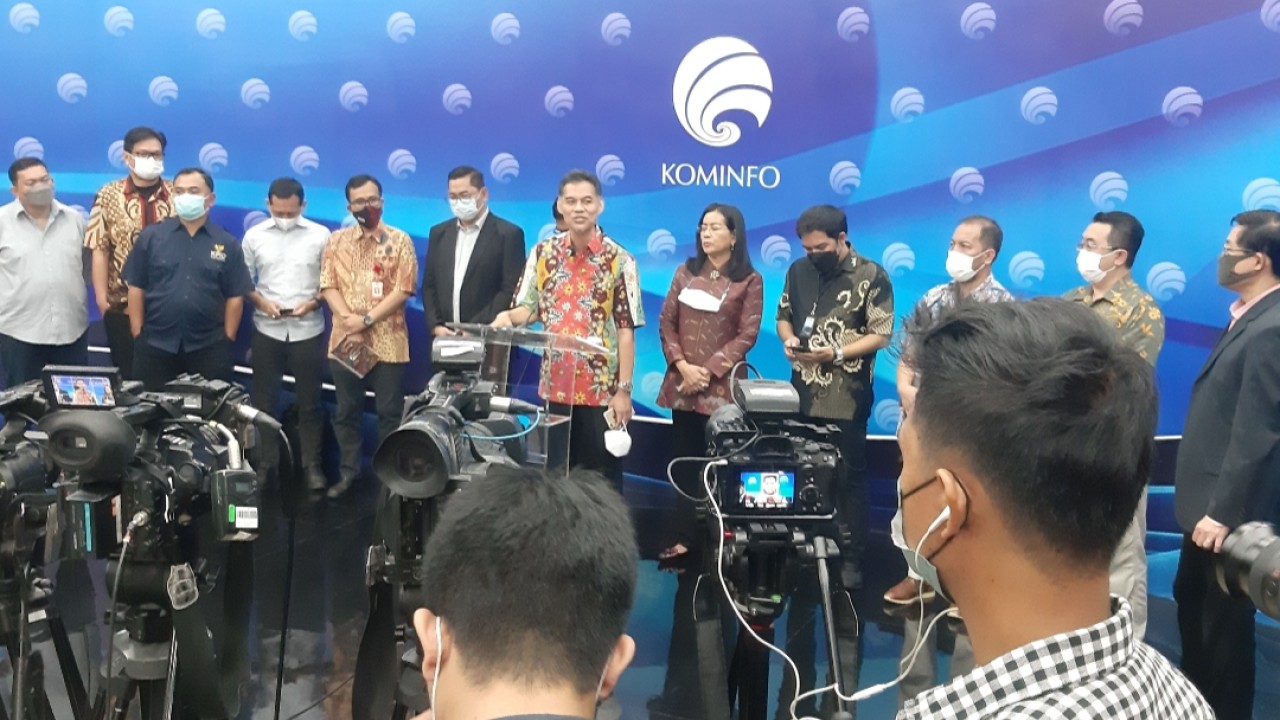 Konferensi Pers “Penyampaian Jadwal Penghentian Siaran TV Analog atau Analog Switch Off (ASO) di wilayah Jabodetabek”/Nusantaratv.com