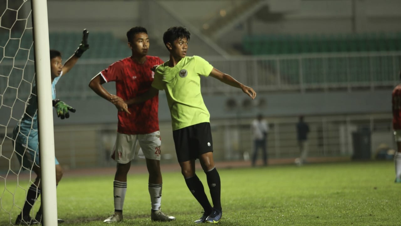 Laga uji coba Timnas Indonesia U-17