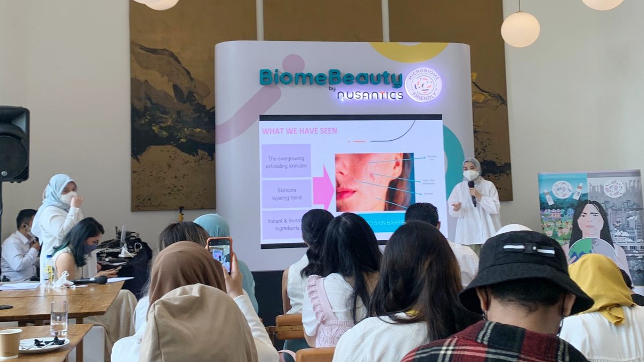 Nusantics, menghadirkan Biome Beauty, Microbiome Friendly Skincare pertama di Indonesia.