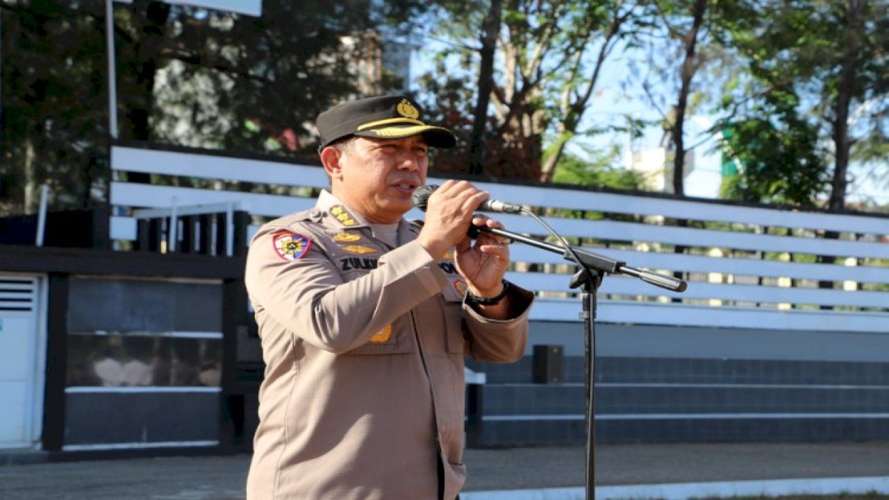 Irwasda Polda NTT Ajak Anggota Dukung Kebijakan Pemerintah Jaga Sitkamtibmas. Foto (Istimewa)