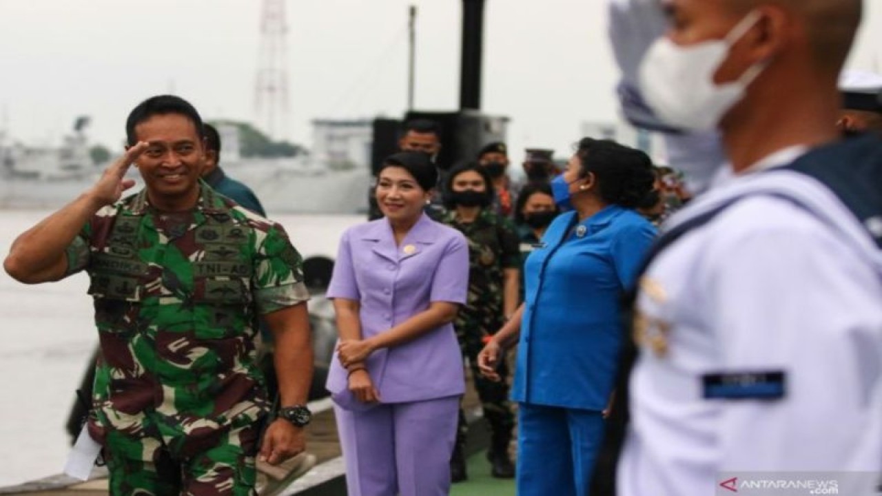 Panglima TNI, Jenderal TNI Andika Perkasa. ANTARA/Didik Suhartono