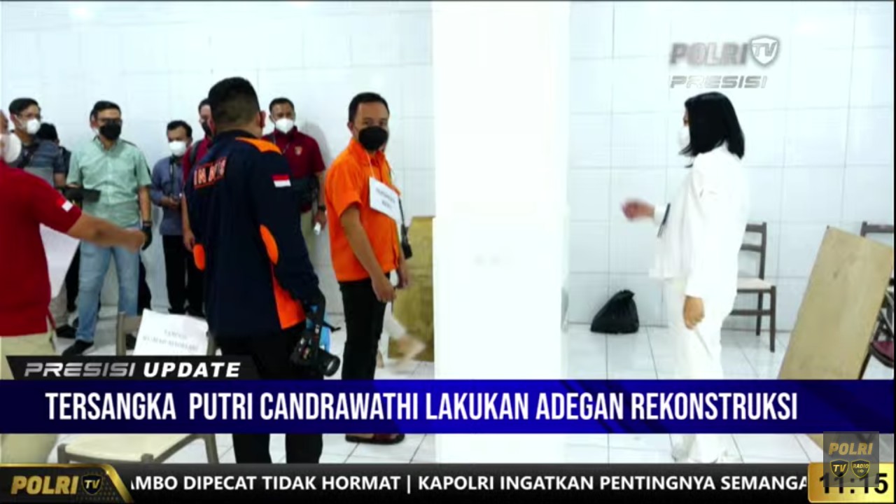 Bripka Ricky dan Putri Candrawathi.