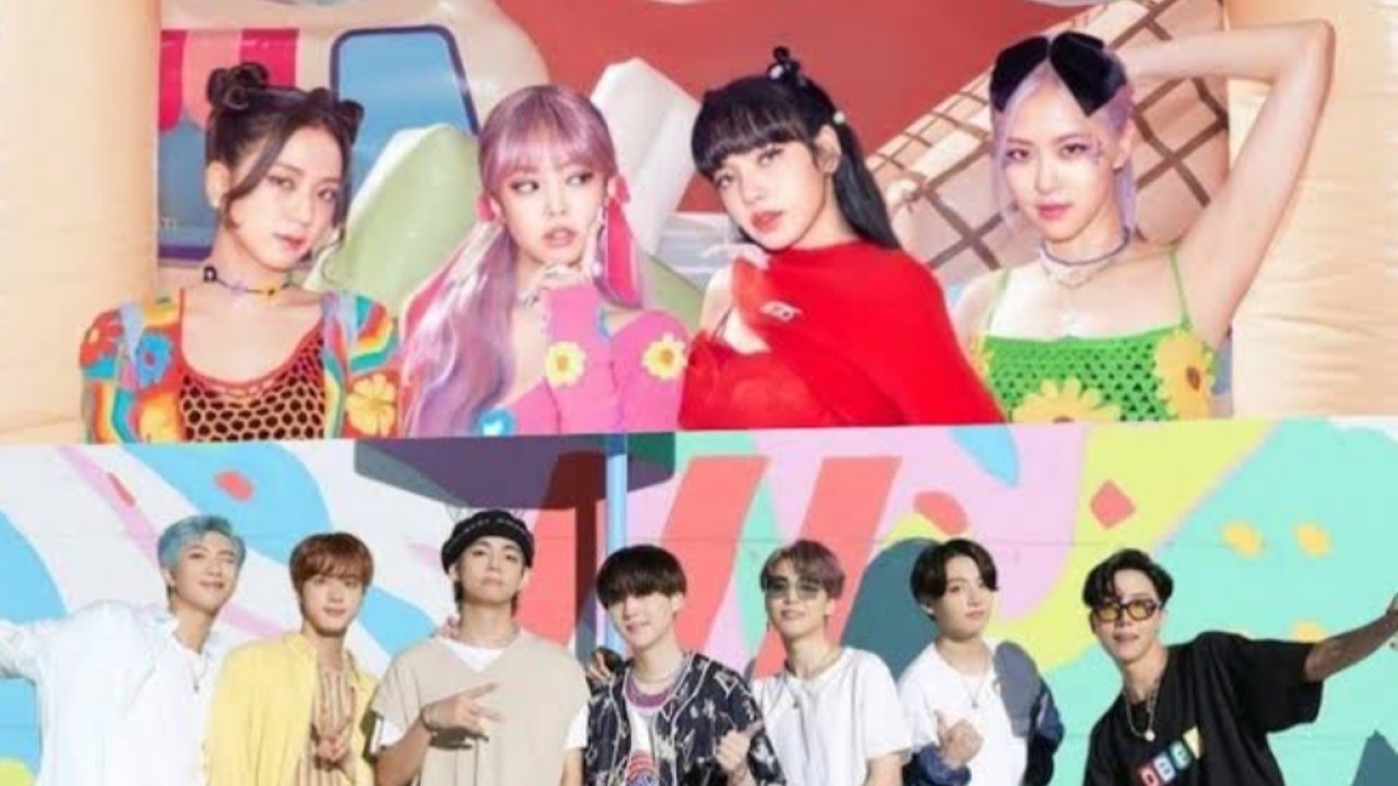 BTS dan BLACKPINK/net