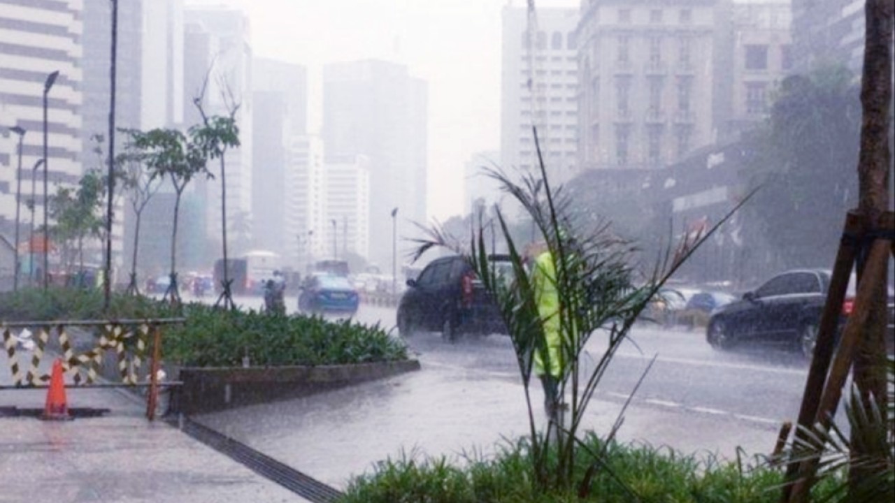 Ilustrasi cuaca ektrem di Jakarta/net
