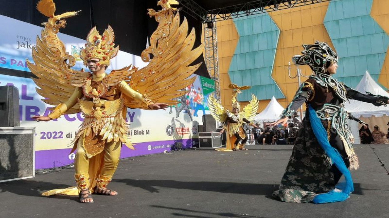 Suku Dinas Pariwisata dan Ekonomi Kreatif (Sudin Parekraf) Kota Administrasi Jakarta Selatan memfasilitasi disabilitas menjadi pelaku seni, Jakarta, Sabtu (24/9/2022). ANTARA/HO-Sudin Parekraf Jaksel