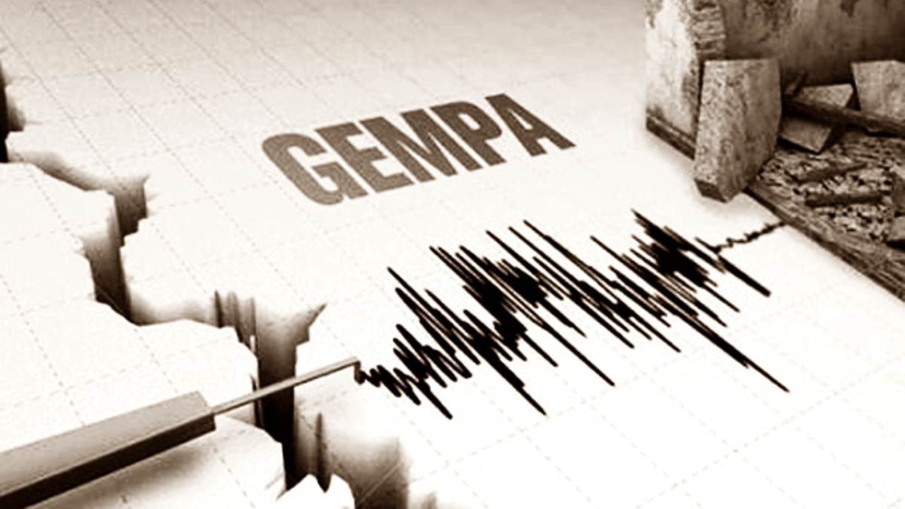 Ilustrasi alat pencatat kekuatan gempa bumi/ist