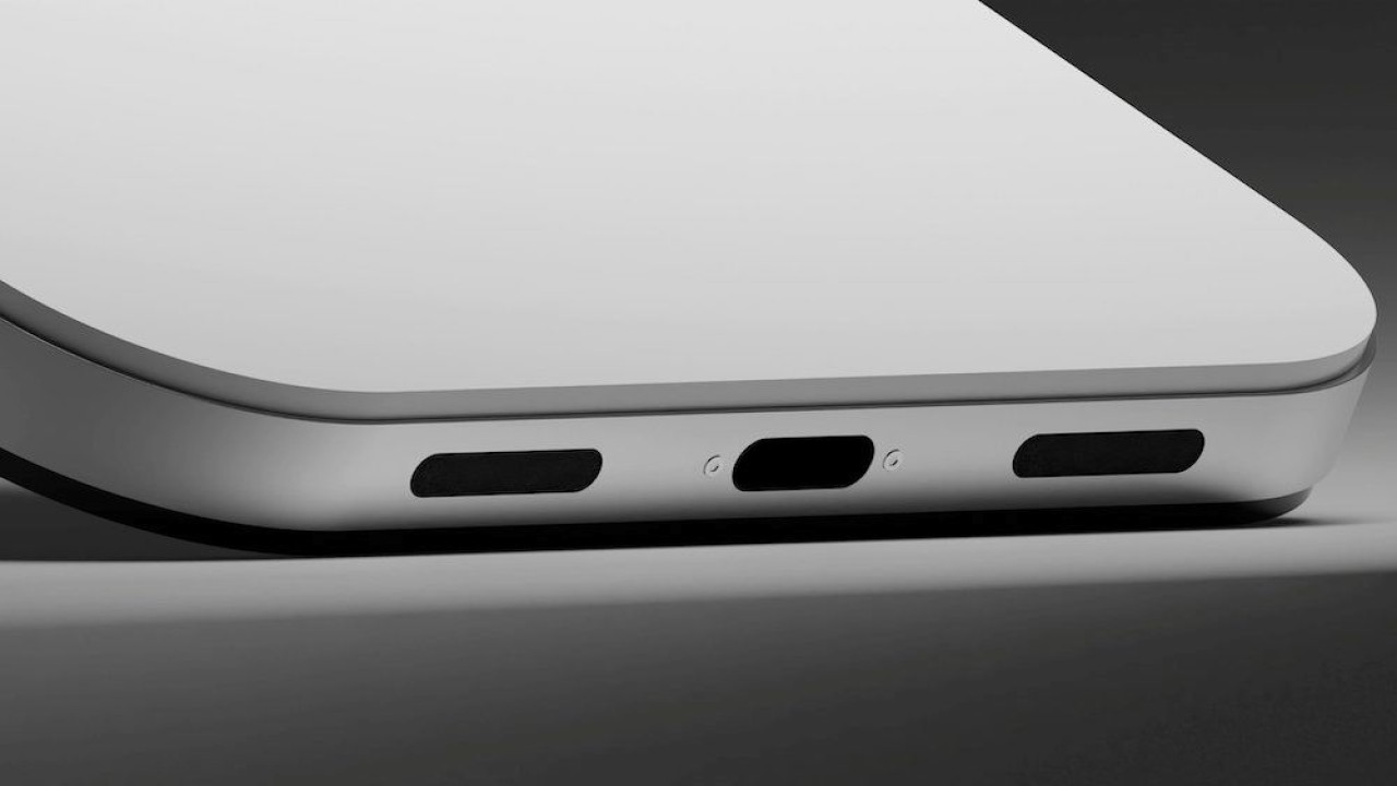 Apple iPhone 14 Pro dengan port USB Type-C. (Gizmochina)