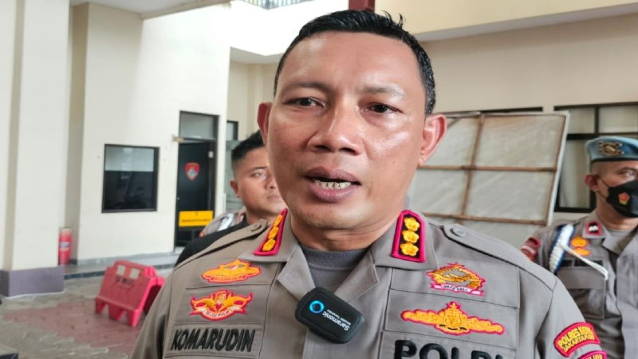 Kapolres Metro Jakarta Pusat Kombes Polisi Komarudin saat ditemui pers di Jakarta, Rabu (12/10/2022). (ANTARA/Ulfa Jainita)