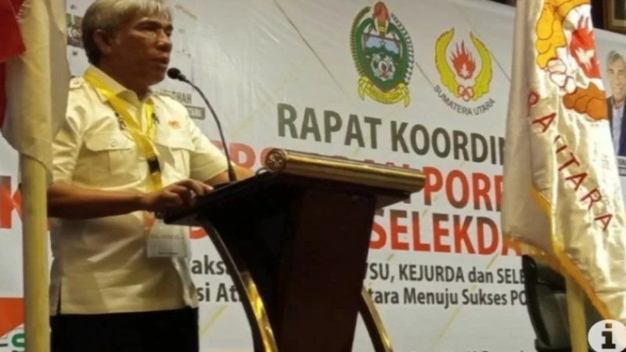 Ketua KONI Sumut John Ismadi Lubis (ANTARA/Juraidi)