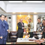 Ketua MPR RI Bambang Soesatyo bersama pimpinan MPR menerima Ketua Parlemen Turki H.E. Mr. Mustafa Sentop-1665034407