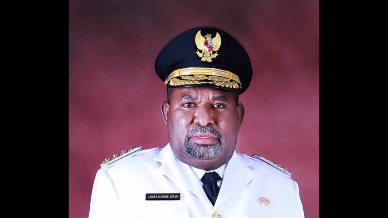 Gubernur Papua Lukas Enembe. (Net)