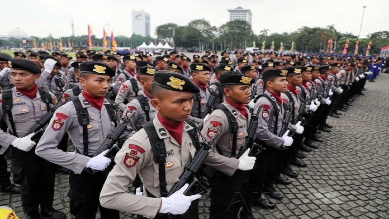 Polresta Mataram turunkan 750 personil amankan perhelatan Ironman Triathlon 70.3 Lombok. Foto (Istimewa)