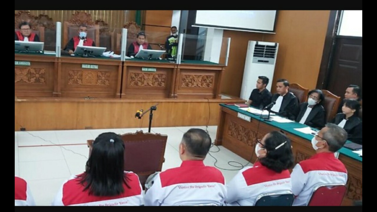 Sidang Bharada E. (Detikcom)