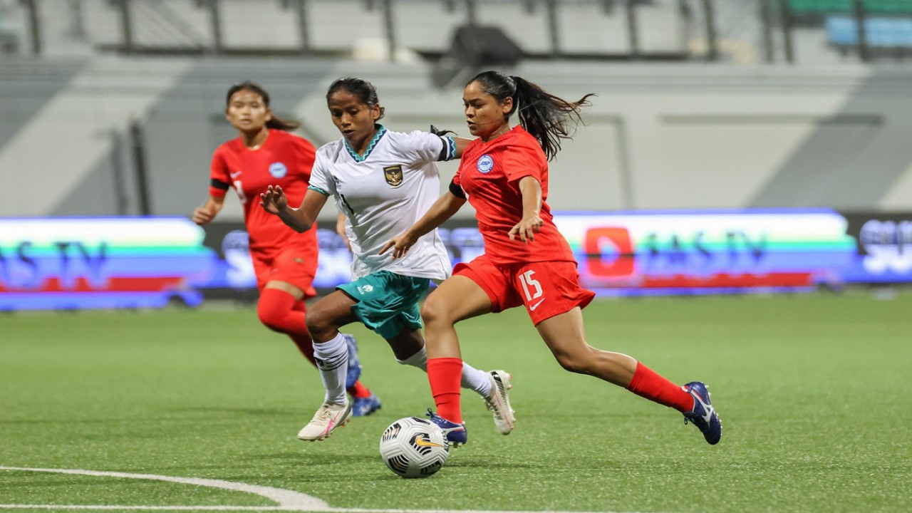 Timnas Wanita vs Singapura