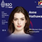 Aktris Hollywood Anne Hathaway akan hadir di acara puncak pertemuan Business 20 (B20) (ANTARA/HO-Twitter @b20)-1668061761