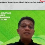Analis Kebijakan pada Subdit Pengamanan Aset Wakaf Kemenag Jaja Zarkasyi. (ANTARA/HO-Kemenag)-1668649543