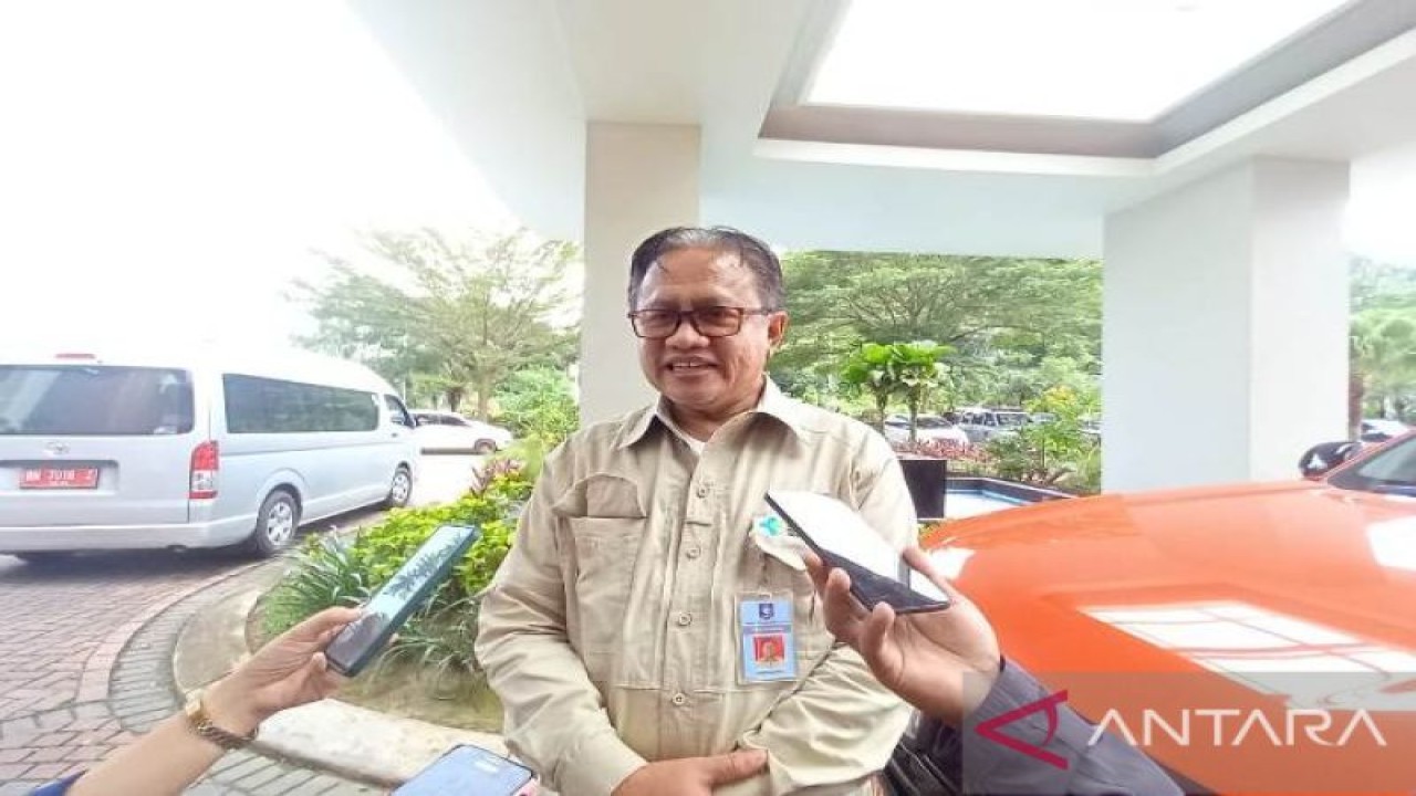Kepala Dinas Kesehatan Provinsi Kepulauan Bangka Belitung Andri Nurito. (ANTARA/Aprionis)