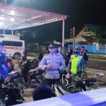 Anggota Polres Bima, Nusa Tenggara Barat saat melakukan patroli dalam rangka mendukung keamanan G20 di Bali (ANTARA/Humas Polda NTB)-1668582142