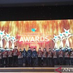Anugerah Nakes Teladan 2022 oleh Kementerian Kesehatan di Hotel Sultan, Jakarta, Jumat (11/11/2022). ANTARA/Suci Nurhaliza-1668152523