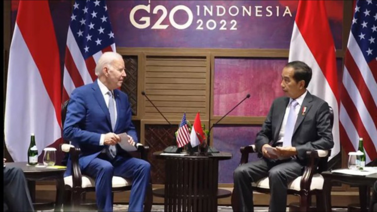 Biden dan Jokowi. (Net)