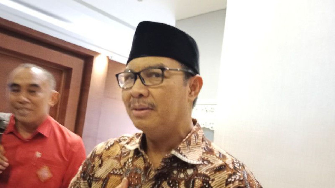 Kepala Badan Kependudukan dan Keluarga Nasional (BKKBN) Hasto Wardoyo di sela acara "Sosialisasi dan Pembekalan Penyuluh Agama dalam Percepatan Penurunan Stunting di Daerah Istimewa Yogyakarta" di Yogyakarta, Rabu (30/11/2022) (ANTARA/Luqman Hakim)