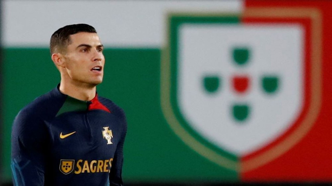 Cristiano Ronaldo. (Reuters)