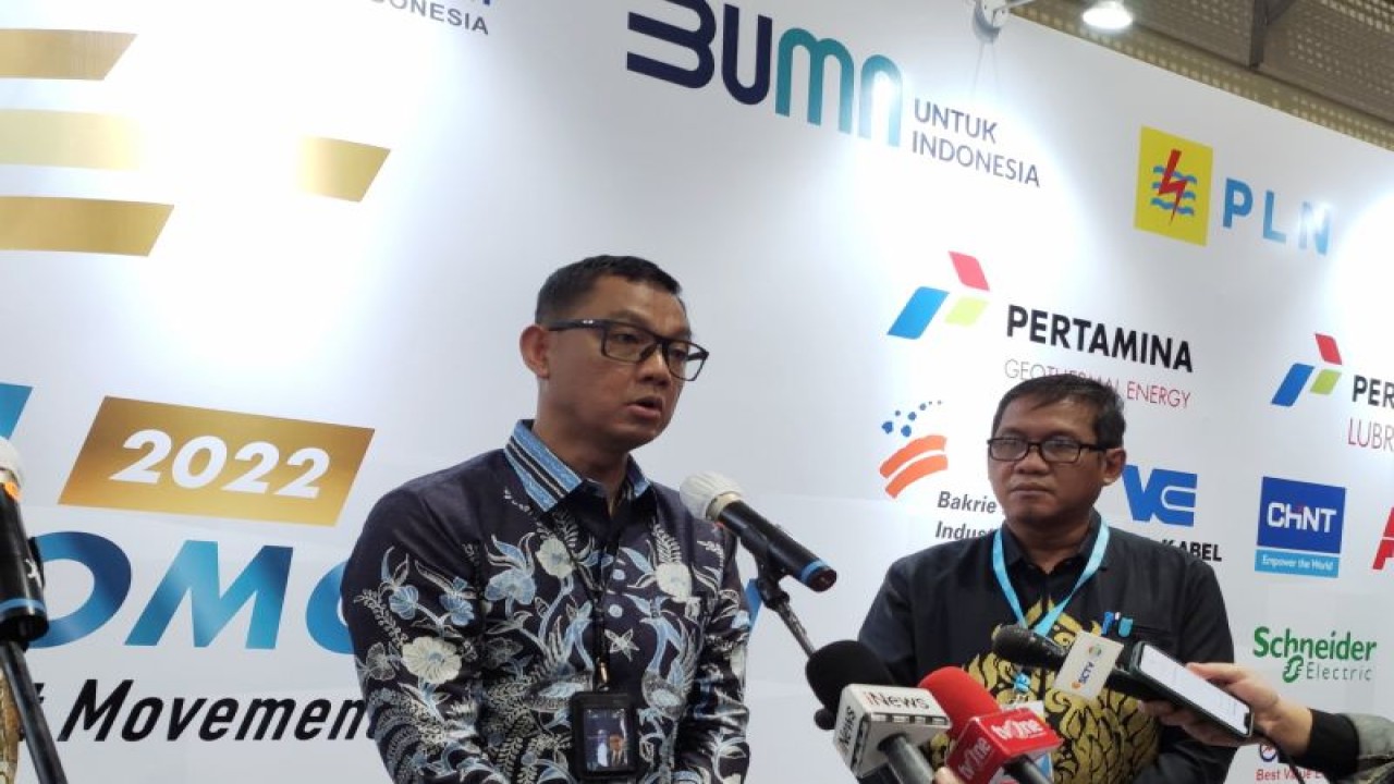 Direktur Utama PT PLN (Persero) Darmawan Prasodjo. ANTARA/Ade Irma Junida