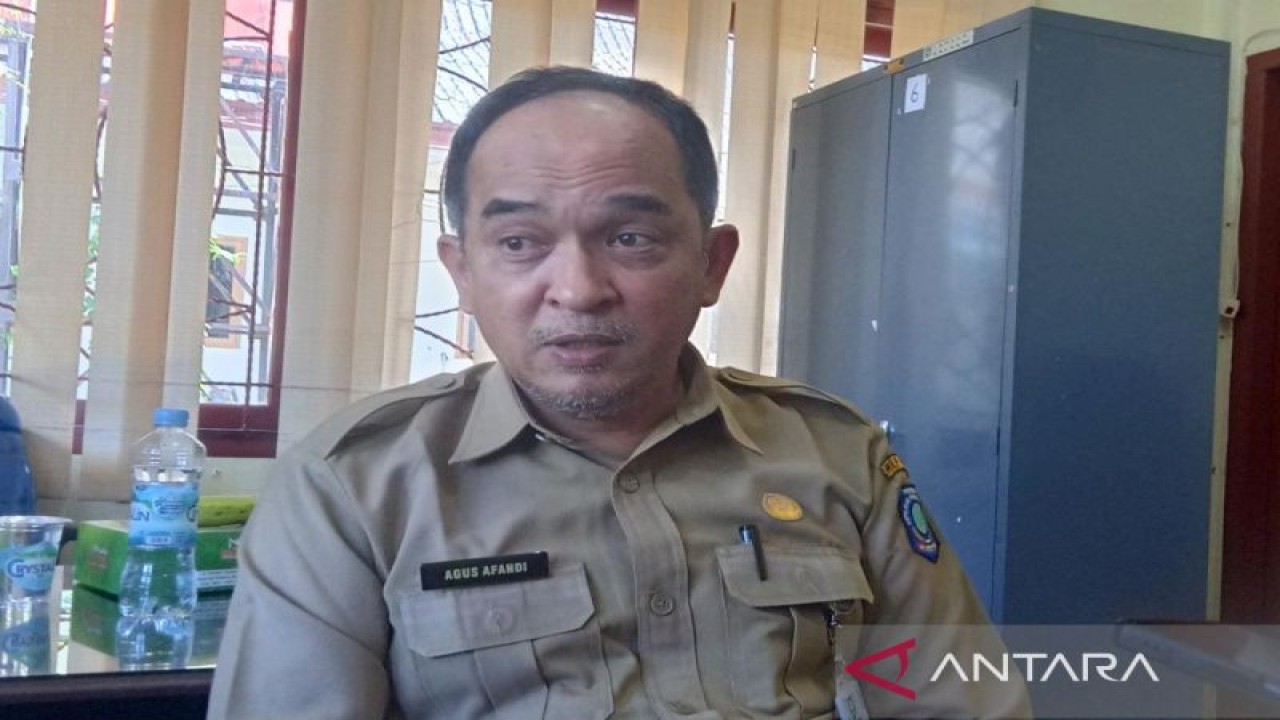 Kepala Bidang Pengawasan Hubungan Industri dan Jaminan Sosil Dinas Ketenagakerjaan (Disnaker) Provinsi Bangka Belitung, Agus Afandi. ANTARA/ Donatus Dasapurna