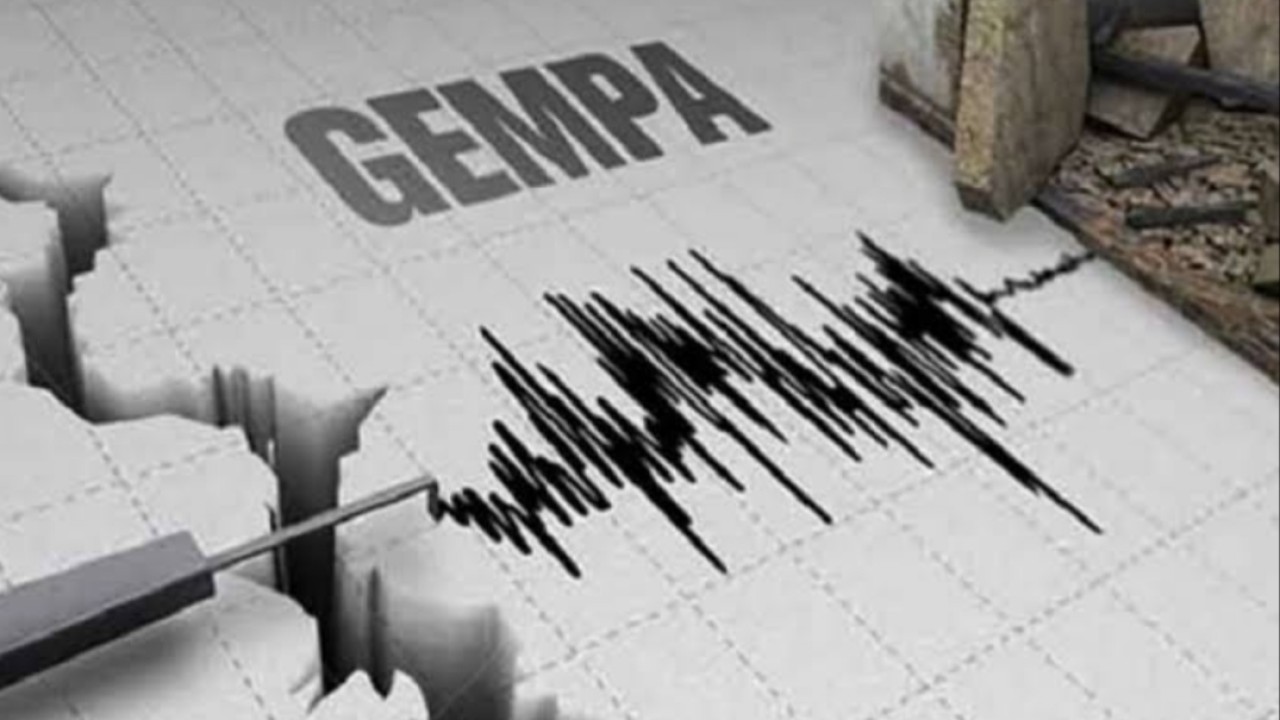 Ilustrasi gempa bumi/net