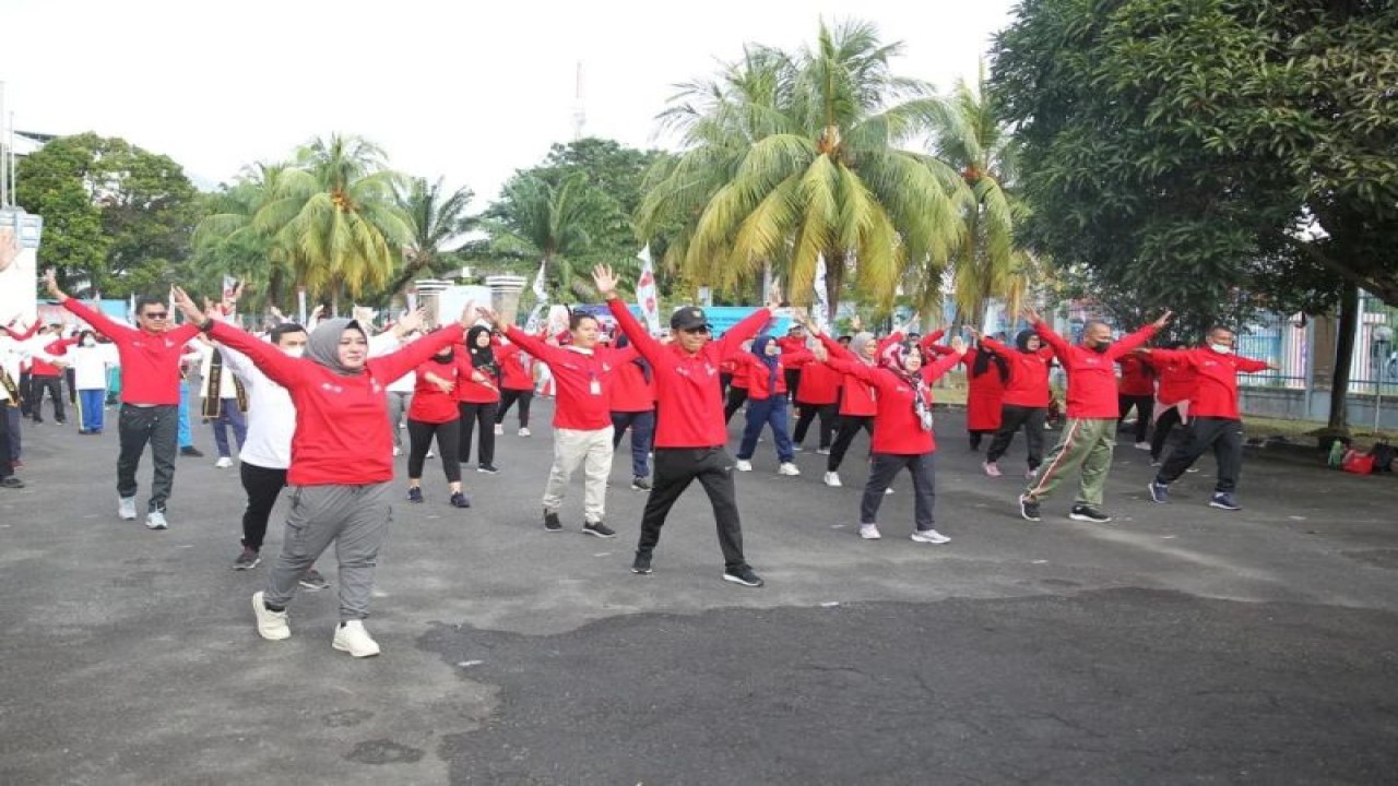 Gerakan Keluarga Indonesia Bangga sebagai salah satu bentuk dalam mendukung agenda G20 di BKKBN Kepri, Jumat (11/11) (ANTARA/HO-Pemkot Batam)