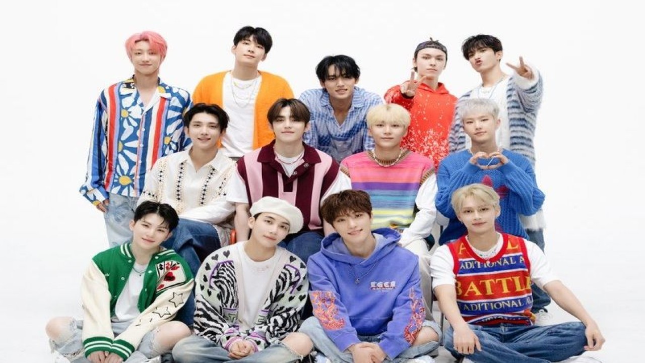 Grup idola K-pop SEVENTEEN (Twitter.com/pledis_17)