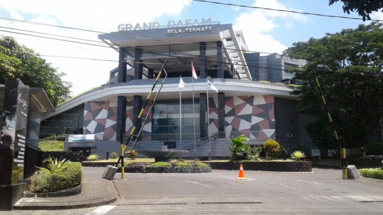 Hotel Sahid Bella Amara di Ternate akan digunakan para tamu yang datang dalam momentum Sal Tidore 24-29 November 2022 (Abdul Fatah)