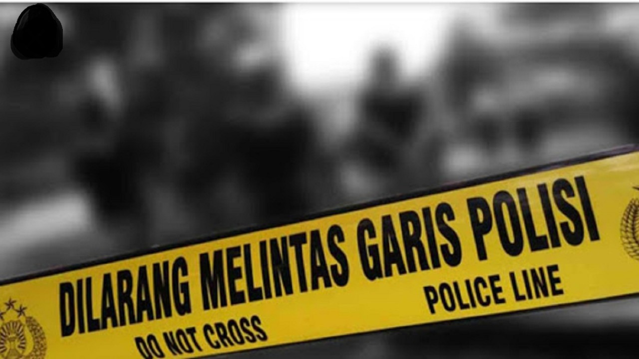 Ilustrasi garis polisi di tempat kejadian perkara/ist