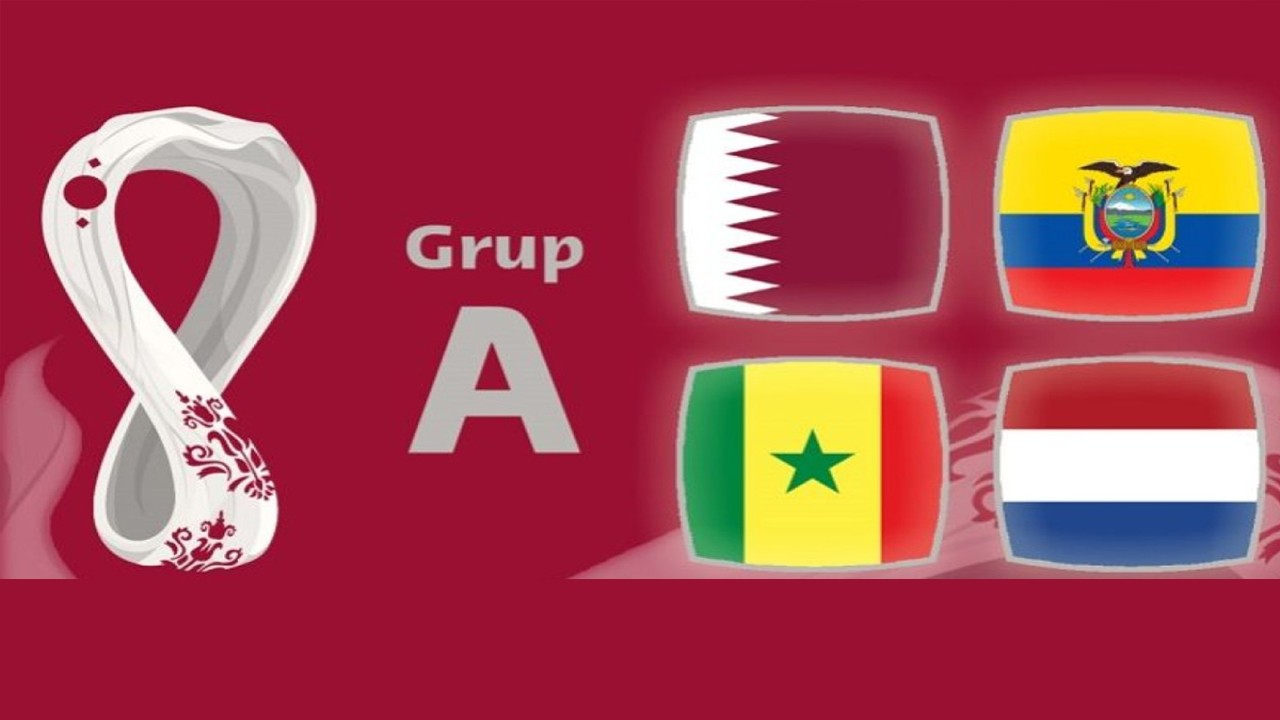 Ilustrasi Grup A Piala Dunia 2022 Qatar. (ANTARA/Gilang Galiartha)