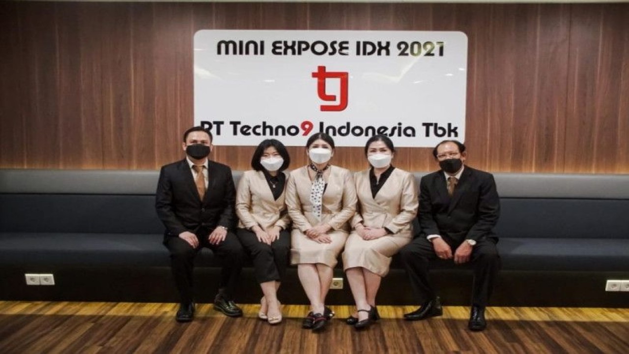 Jajaran direksi PT Techno9 Indonesia Tbk (ANTARA/HO-NINE)