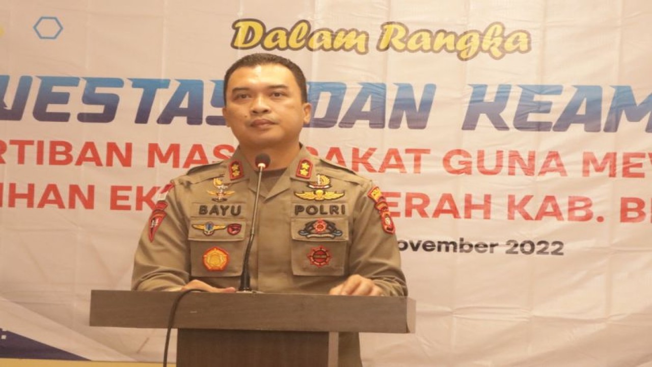 Kapolres Bengkayang, AKBP Bayu Suseno (ANTARA/Wati)