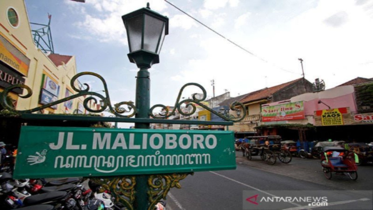 Kawasan Malioboro Yogyakarta. FOTO ANTARA