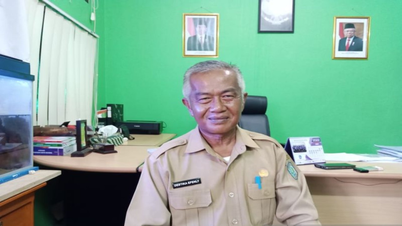 Kepala Dinas Ketahanan Pangan dan Pertanian (DKPP) Belitung, Destika Efenly (ANTARA/Kasmono)