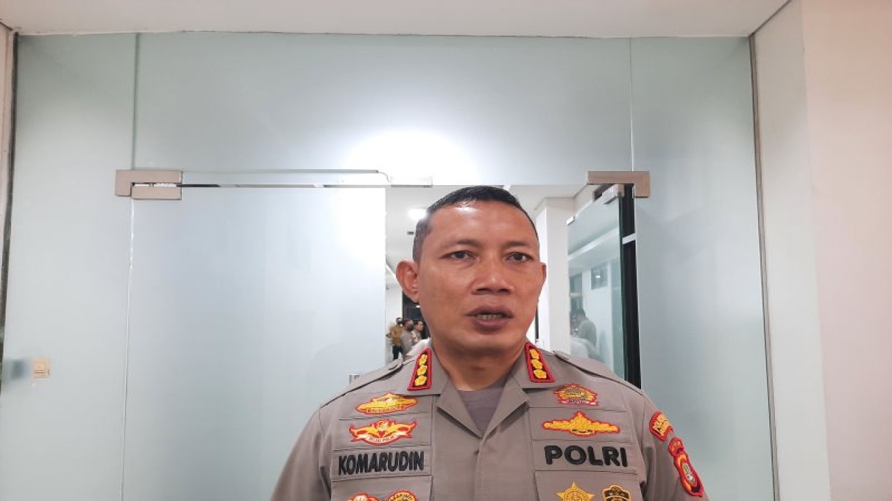 Kepala Kepolisian Resor (Kapolres) Metro Jakarta Pusat Komisaris Besar Polisi (Kombes Pol) Komarudin saat di Polres Kemayoran, Jakarta Pusat, Senin (21/11/2022). ANTARA/Ulfa Jainita