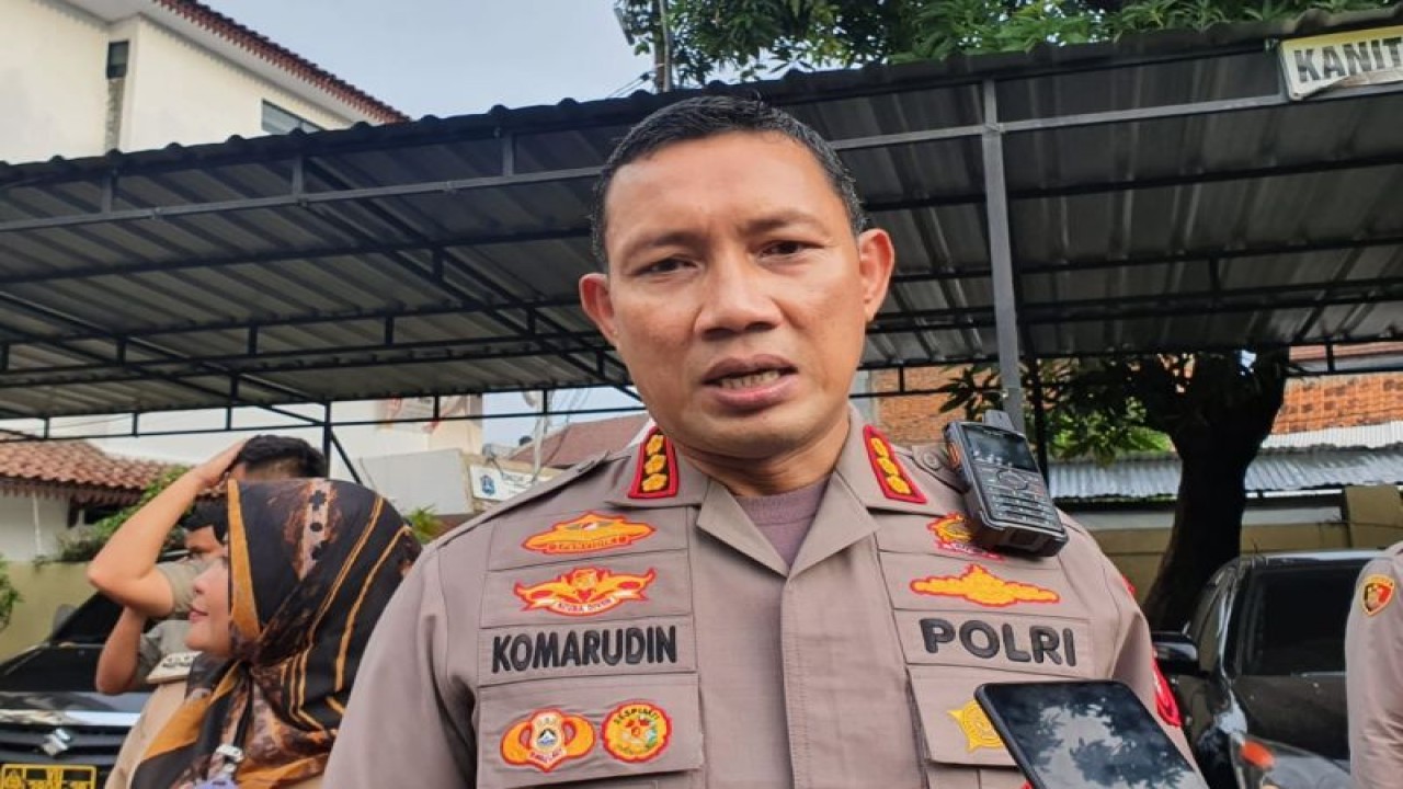 Kepala Kepolisian Resor Metro Jakarta Pusat, Komisaris Besar Polisi Komarudin di Jakarta, Rabu (16/11/2022). (ANTARA/Ulfa Jainita)