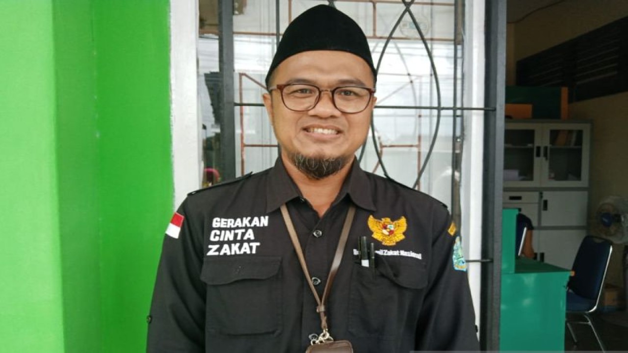 Ketua BAZNAS Kabupaten Belitung Firmansyah. (ANTARA/Kasmono)