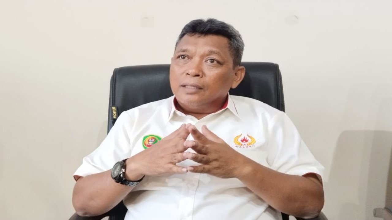 Ketua Harian KONI Provinsi Maluku Mustafa Kamal. ANTARA/Penina F Mayaut.